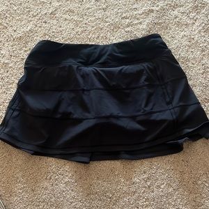 Lululemon Skirts: Pace Rival Mid Rise Skirt: Size 8